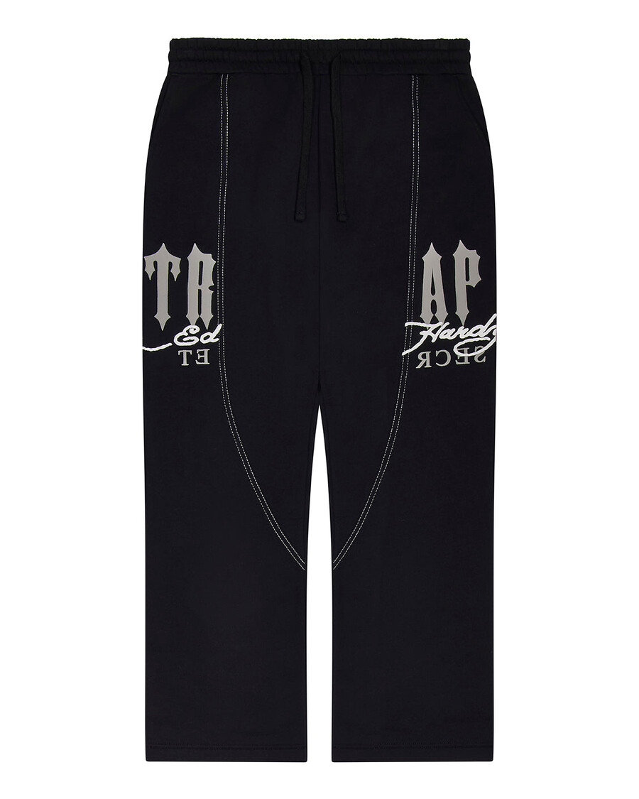 trapstar x ed hardy dbd jogger – schwarz