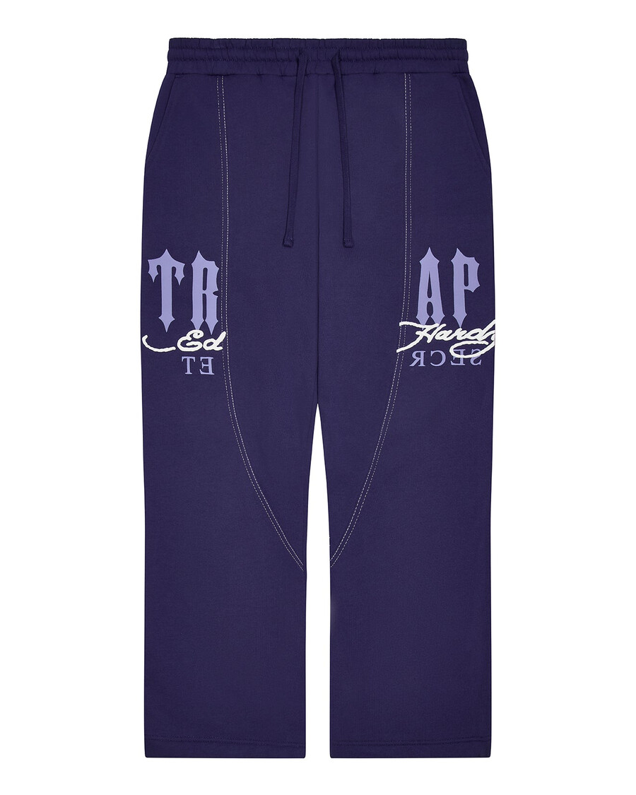 trapstar x ed hardy dbd jogger – marineblau