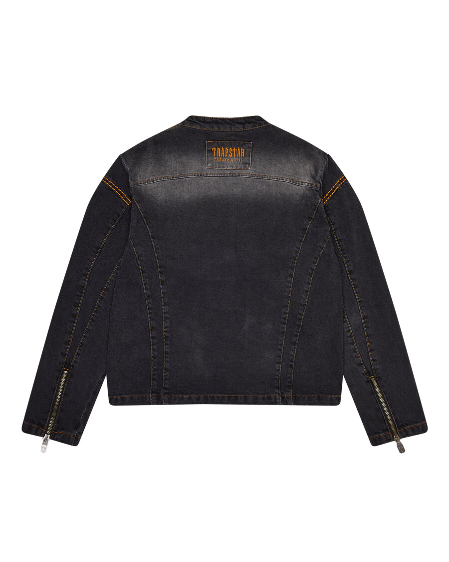 irongate t-panel-jeansjacke – verwaschenes schwarz*