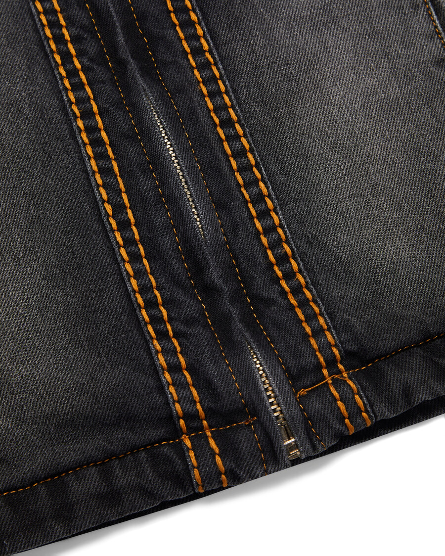 irongate t-panel-jeansjacke – verwaschenes schwarz*