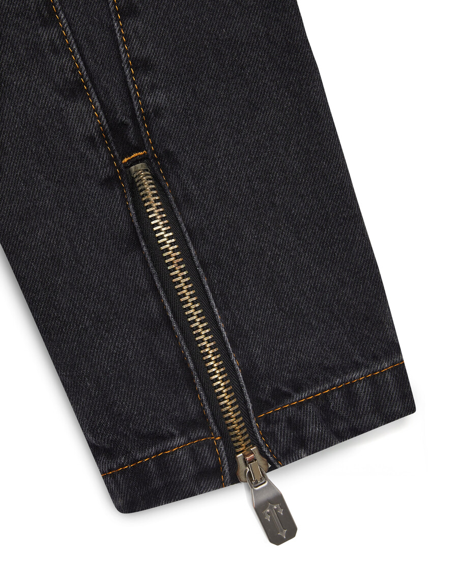 irongate t-panel-jeansjacke – verwaschenes schwarz*