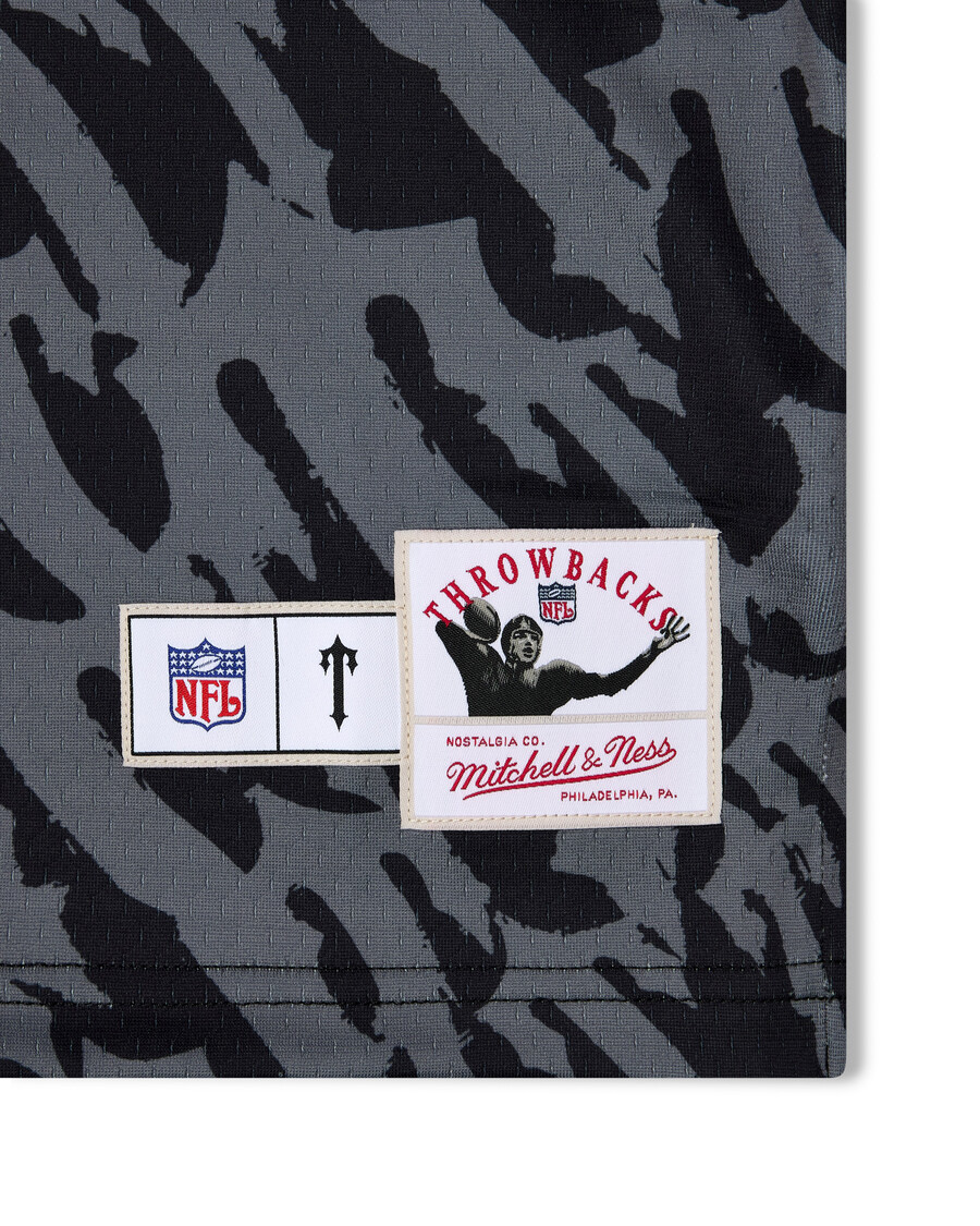 60-jähriges jubiläum – trapstar x nfl jets legacy jersey – schwarz
