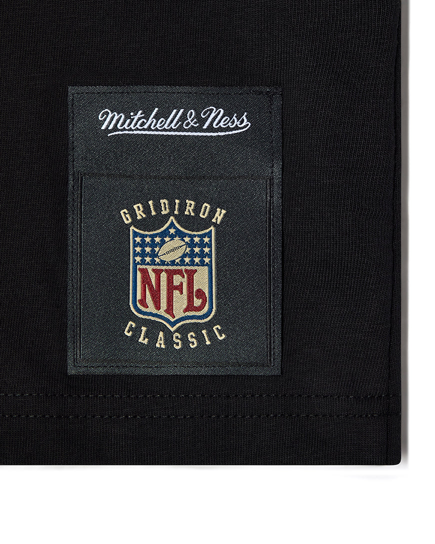 trapstar x nfl jets irongate logo t-shirt – schwarz