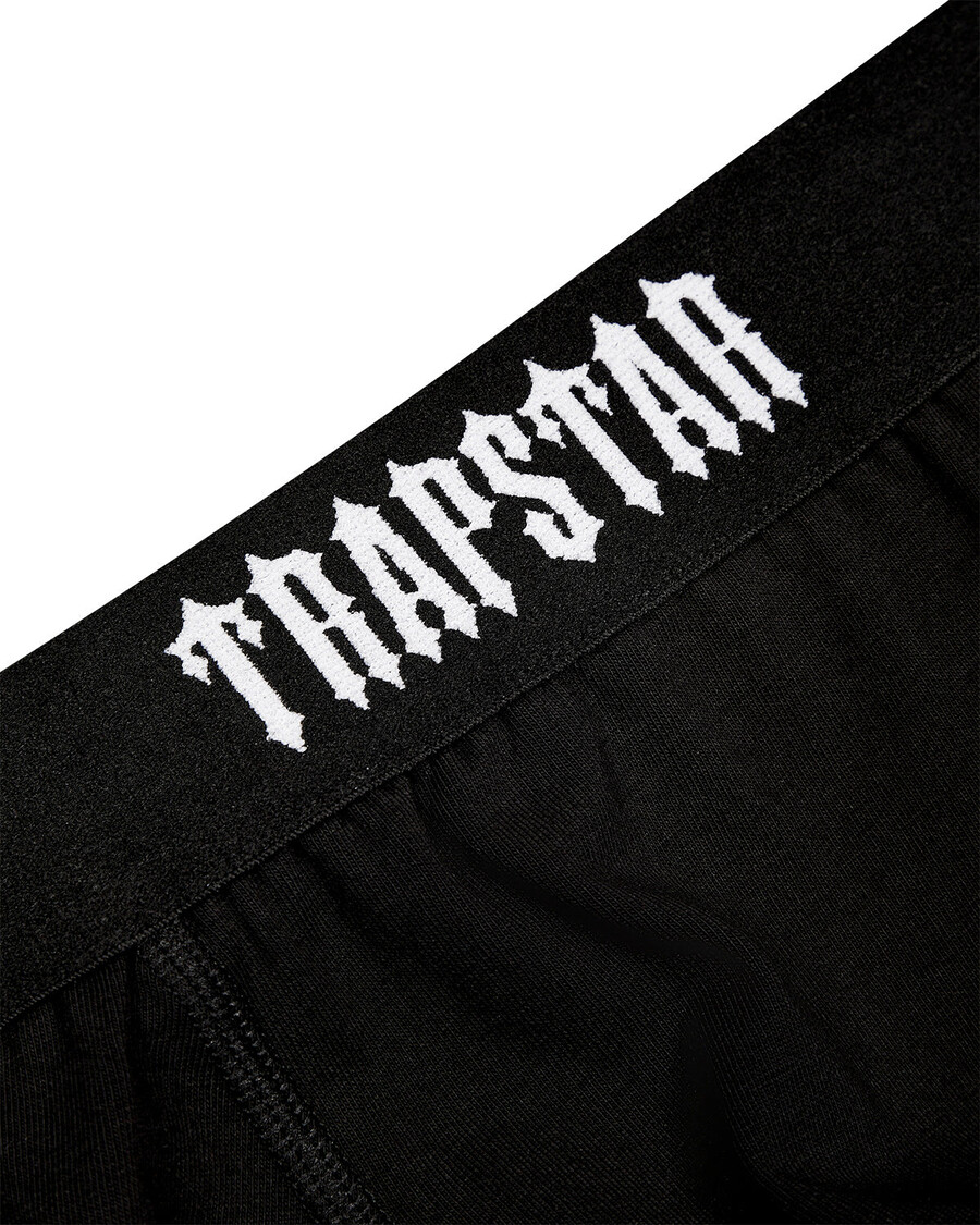 3er-pack boxershorts – schwarz mit schwarzem bund*